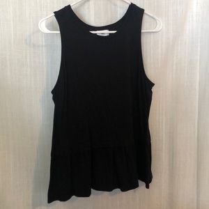 Old Navy black tank top